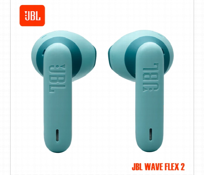 Jbl Wave Flex 2 True Wireless Earbuds Blue Smart Ambient - Zoom Image 4