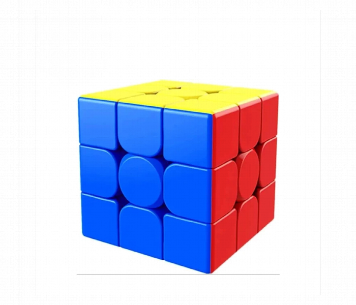 Smooth Spinning Fun Premium 3X3 Stickerless Speed Cube - Zoom Image