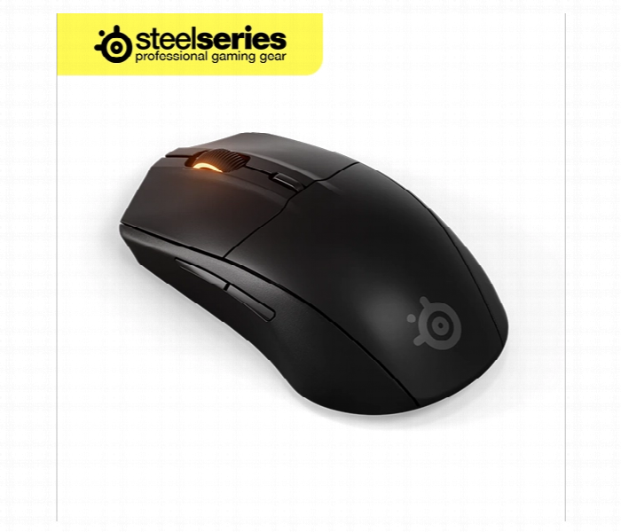 Steelseries Rival 3 Wireless Gen 2 Gaming Mouse Black - Zoom Image 4
