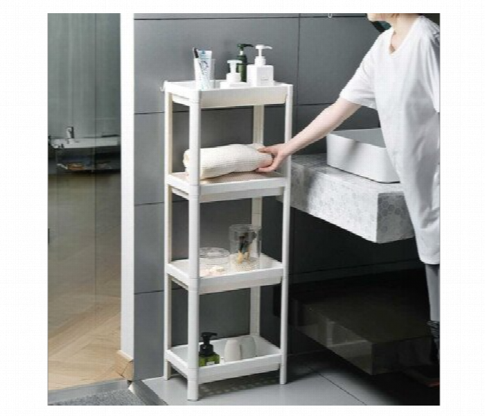 4 Tier Triangular Corner Shelf Bathroom Space Saving Rack - Zoom Image 3