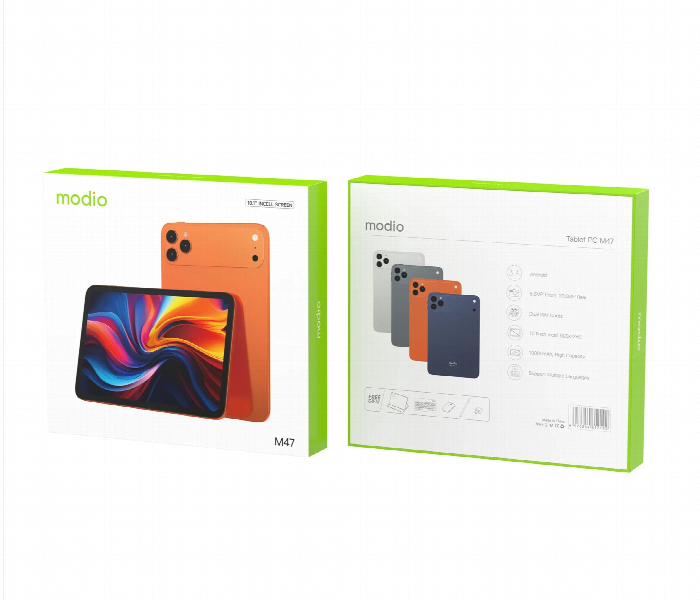 Modio M47 Android Tablet Bundle 10000Mah Dual Sim 10.1 Inch - Zoom Image 3