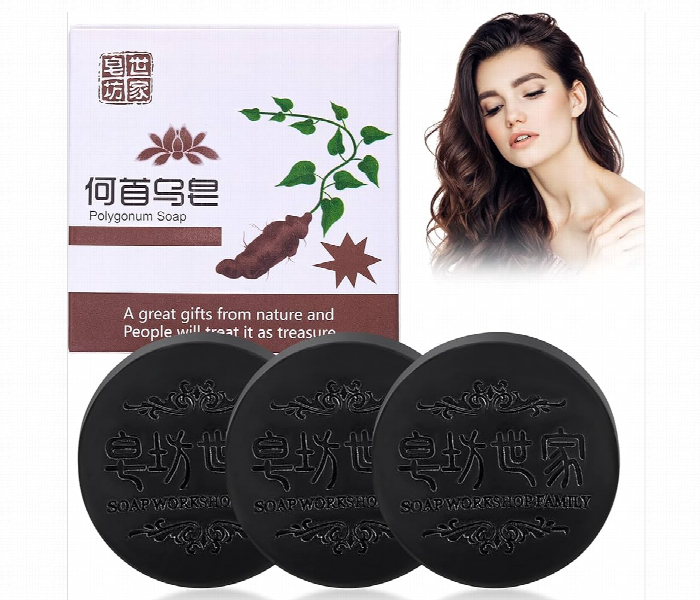 Polygonum Multiflorum Shampoo Soap 100G - Zoom Image