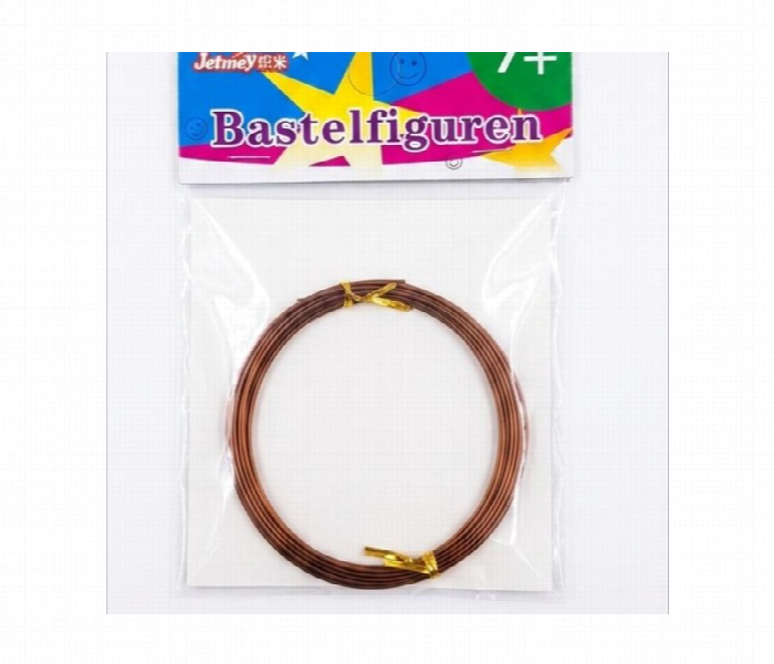 Brown Craft Binding Wire Flexible Diy Art Wire Roll - Zoom Image