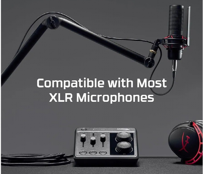 Hyperx Audio Mixer Streamer Edition Professional Sound Interface Black - Zoom Image 2