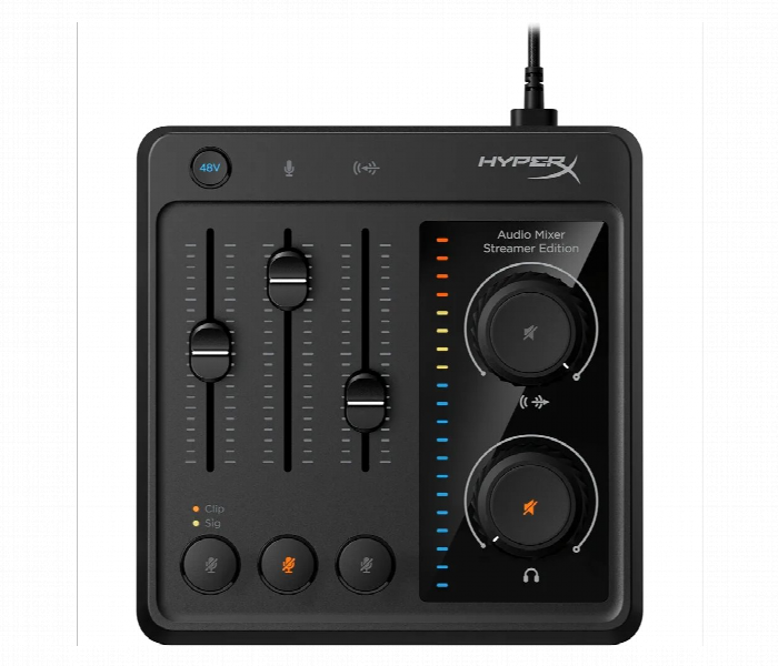 Hyperx Audio Mixer Streamer Edition Professional Sound Interface Black - Zoom Image 1