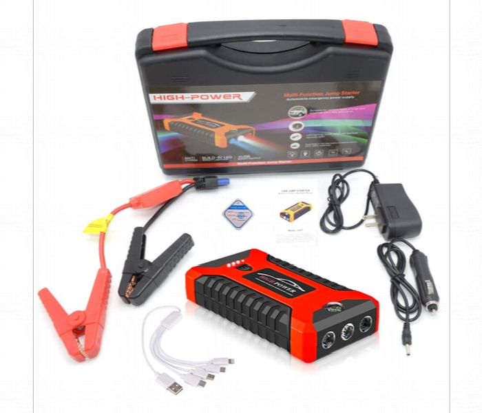 High Power Multi Function Car Jump Starter With Led Light And Usb Ports - Zoom Image 1