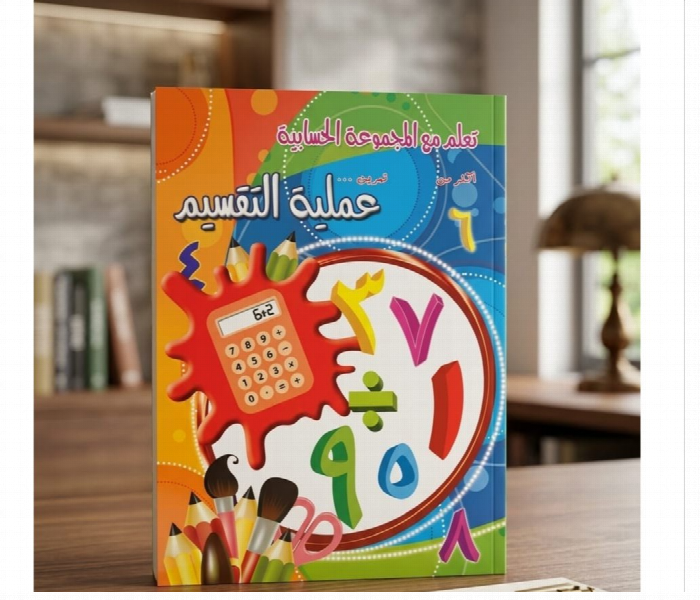 Division Master The Basics Arabic Interactive Workbook - Zoom Image