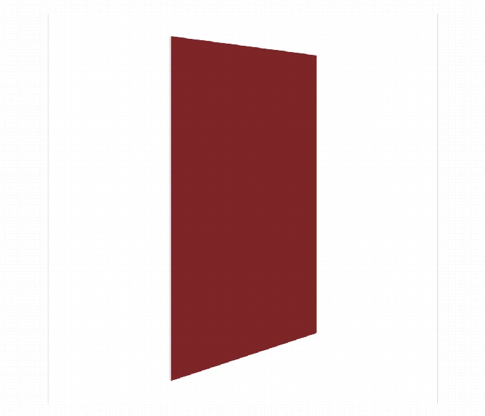 Solid Red Foam Board 50 Into70Cm 5Mm Lightweight Craft Sheet - Zoom Image
