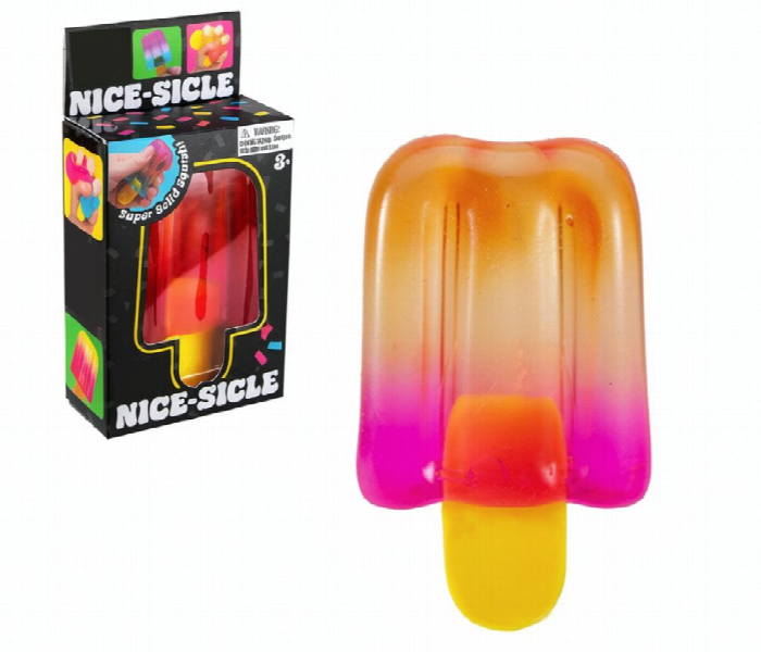 Nice Cube Super Solid Ice Cream Squishy Sensory Toy Orange - Zoom Image 2