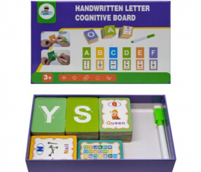 Handwritten Letter Cognitive Board Reusable Learning Set - Zoom Image 2