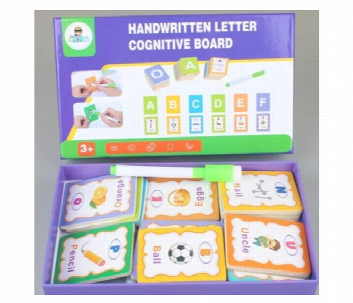 Handwritten Letter Cognitive Board Reusable Learning Set - Zoom Image 1