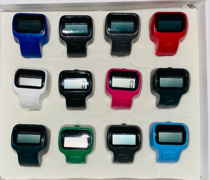 Digital Finger Counter One Piece Lcd Display Two Button Black - Zoom Image 2