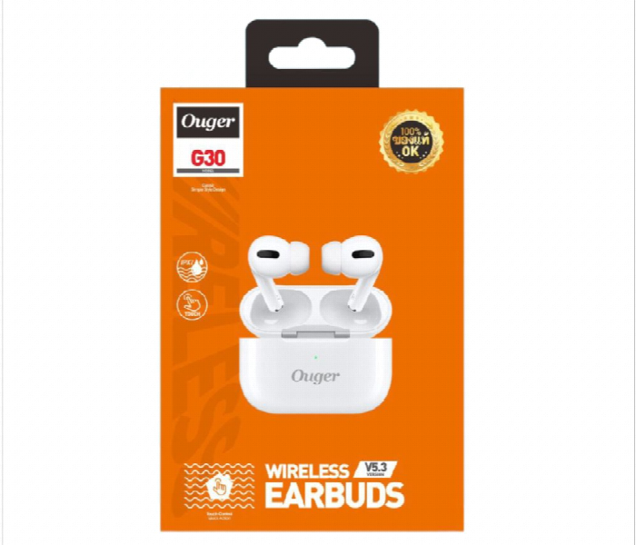 Ouger G30 Wireless Earbuds Bluetooth 5.3 Ipx7 Touch Control - Zoom Image 2
