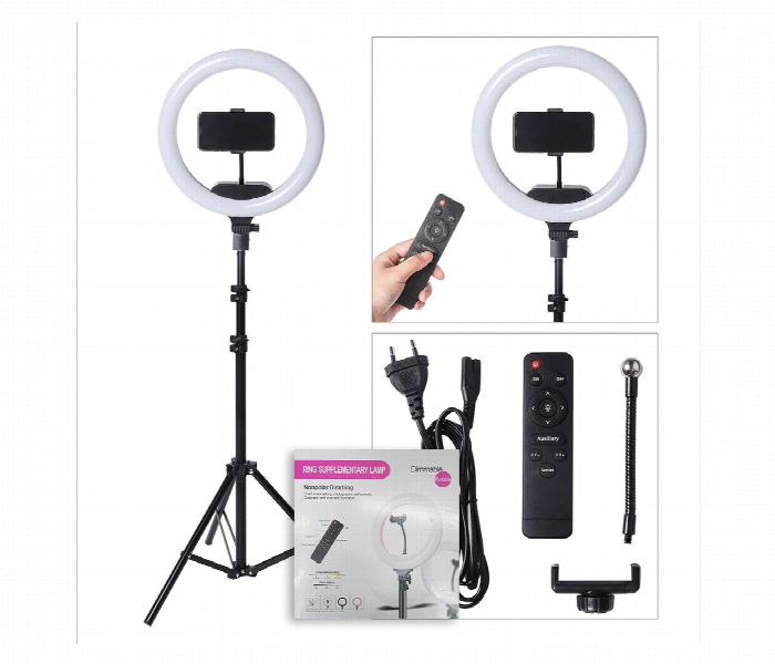 Led Ring Light With Remote Usb Powered Adjustable Brightness - Zoom Image