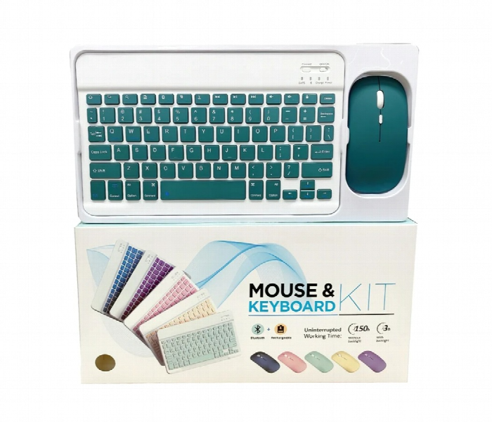 Gfsk Multi Device Wireless Keyboard Mouse Kit Bluetooth - Zoom Image