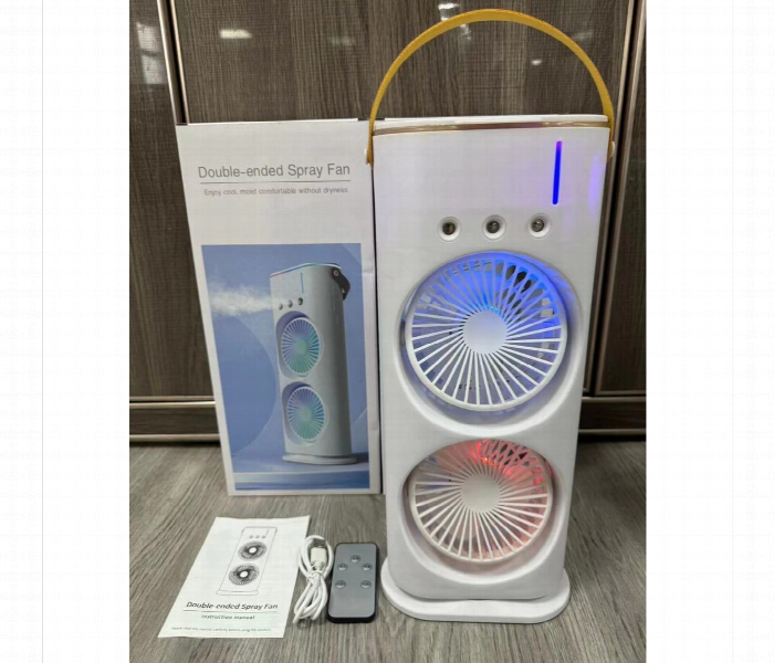 Double Ended Spray Fan Usb Rechargeable - Zoom Image 2