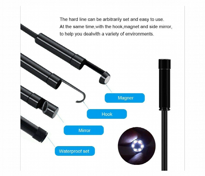 3 In 1 Endoscope 2M Usb Type C Android Pc Inspection Camera - Zoom Image 2
