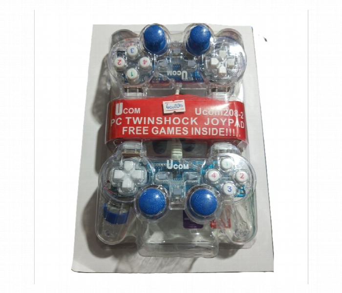 Ucom Pc Game Controller 2 Player Usb Dual Vibration - Zoom Image