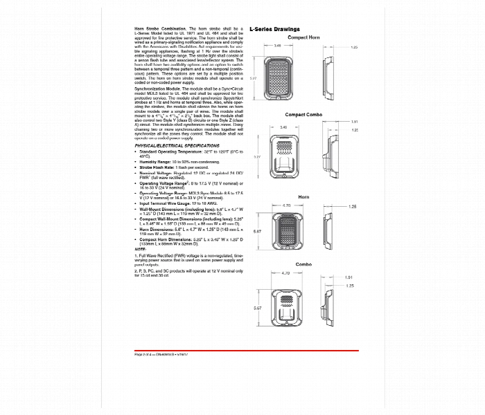 Notifier P2R Addressable Sounder Flasher - Zoom Image 3