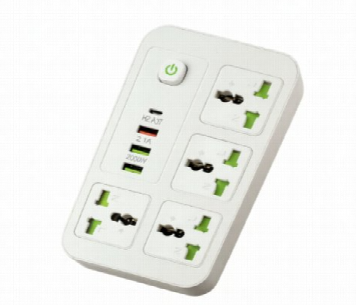 Bruco A37 Power Socket Extension 2M Auto Max 1A - Zoom Image