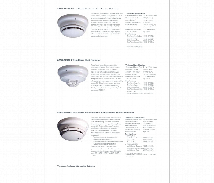 Simplex 4098 9754 Addressable Multi Detector - Zoom Image 3
