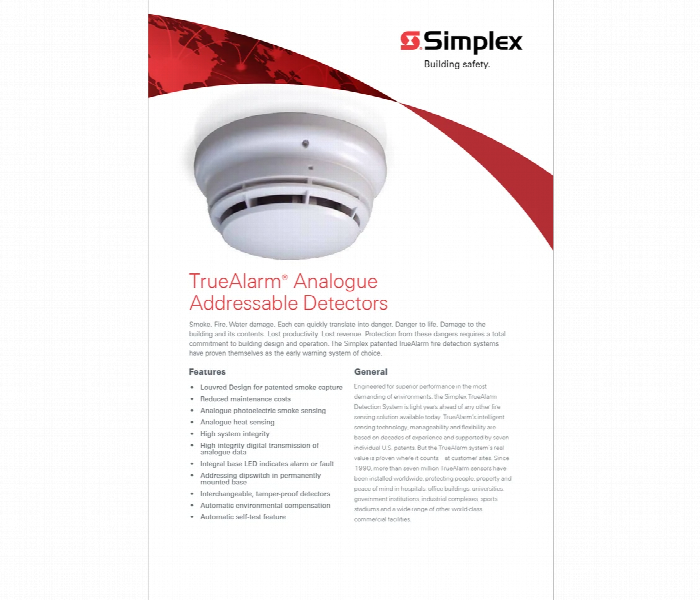 Simplex 4098 9754 Addressable Multi Detector - Zoom Image 2