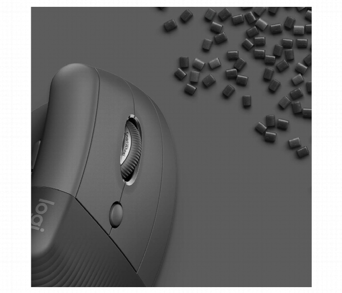 Logitech Lift Vertical Ergonomic Mouse 4000Dpi Wireless Graphite - Zoom Image 2