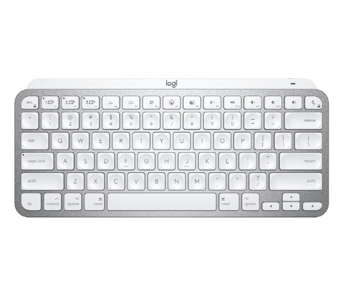 Logitech Mx Keys Mini For Mac Wireless Keyboard Backlit Pale Gray - Zoom Image 1