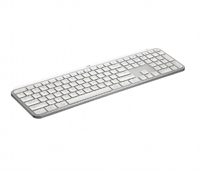 Logitech Mx Keys S Wireless Keyboard Backlit Easy Switch Pale Gray - Zoom Image 3