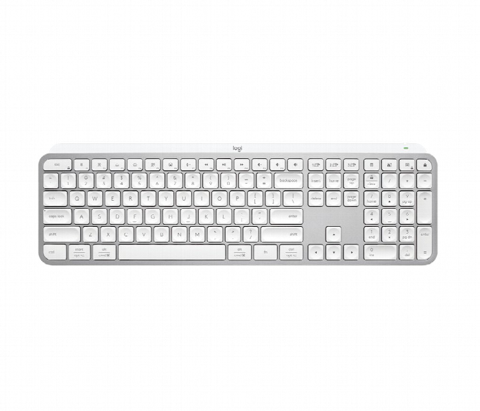 Logitech Mx Keys S Wireless Keyboard Backlit Easy Switch Pale Gray - Zoom Image 1