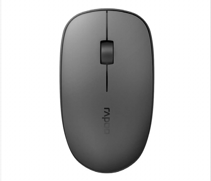 Rapoo M200 Silent Wireless Mouse Multi Mode 1300Dpi Silver - Zoom Image
