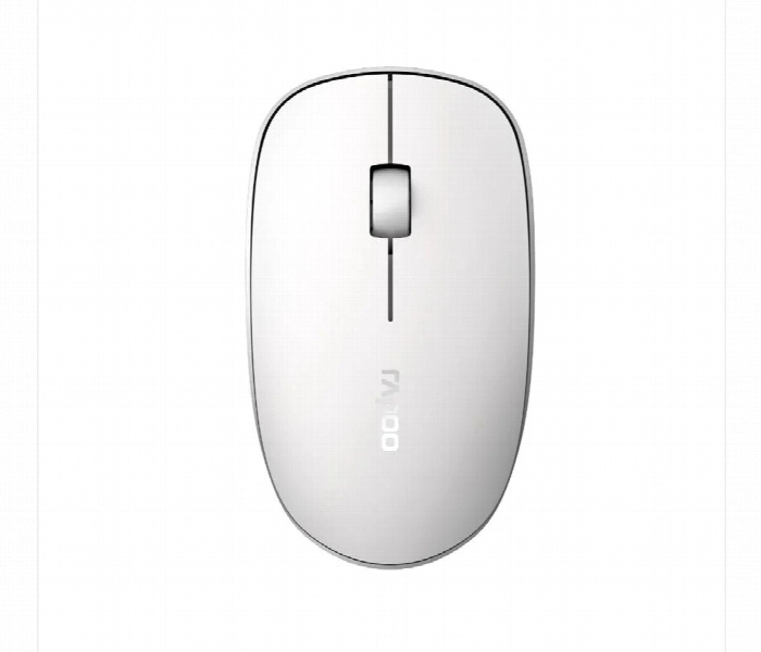 Rapoo M200 Silent Wireless Mouse Multi Mode 1300Dpi White - Zoom Image 1