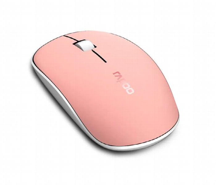 Rapoo M200 Silent Wireless Mouse Multi Mode 1300Dpi Pink - Zoom Image 2