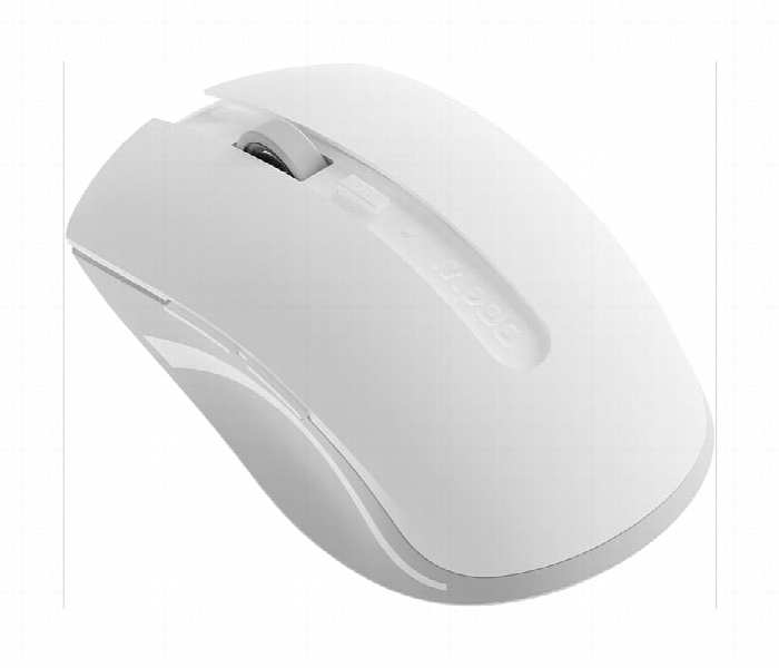 Rapoo M350 Multi Mode Wireless Mouse 1600Dpi White - Zoom Image 3