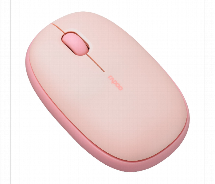 Rapoo M650 Silent Multi Mode Wireless Mouse 1300Dpi Pink - Zoom Image 4