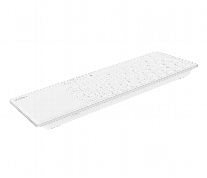 Rapoo E900T Multi Mode Wireless Keyboard Touchpad White - Zoom Image 4