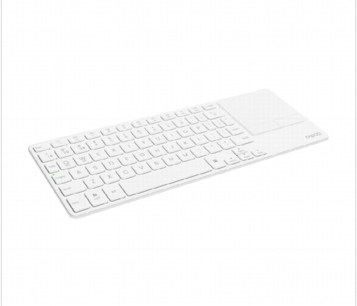 Rapoo E900T Multi Mode Wireless Keyboard Touchpad White - Zoom Image 2