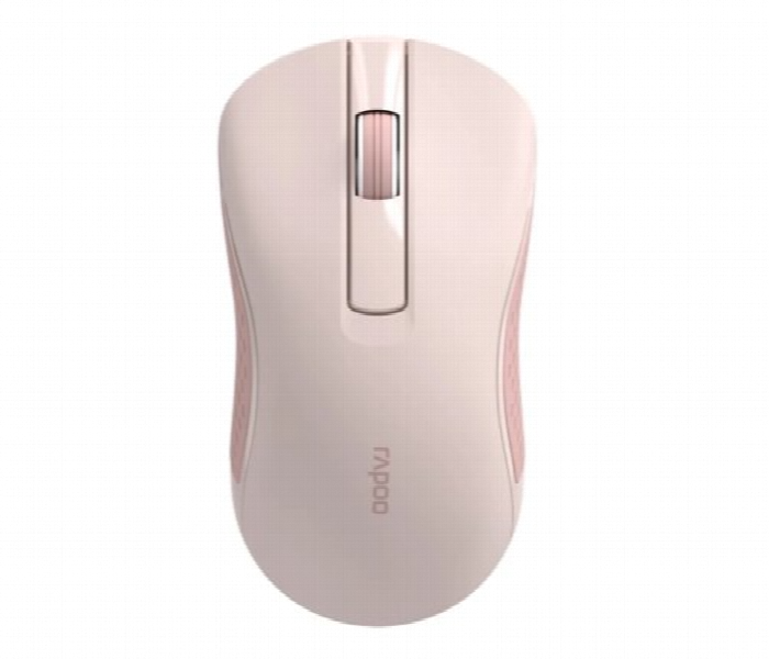 Rapoo B20 Silent Wireless Optical Mouse 1200Dpi Pink - Zoom Image