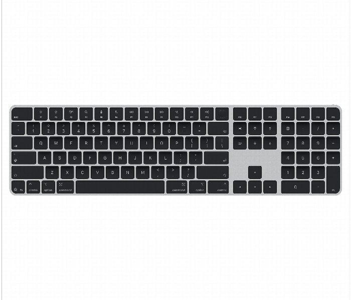 Apple Magic Keyboard Touch Id Numeric Keypad Usb C Black - Zoom Image 1