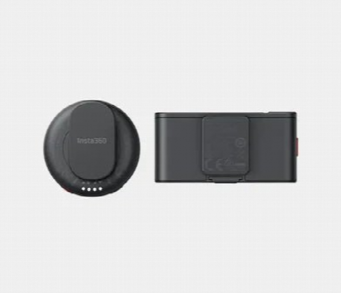 Insta360 Mic Pro Wireless Microphone 1Tx 1Rx Graphite Black - Zoom Image 3
