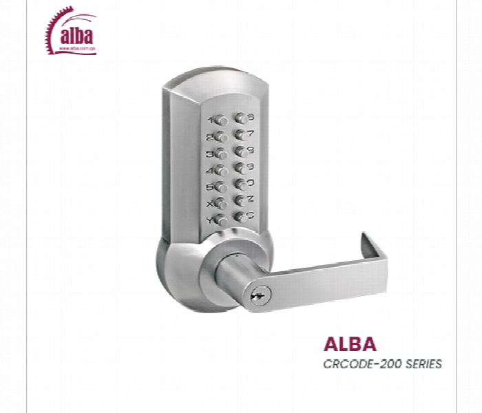 Alba Crcode 200 Ansi Grade 2 Mechanical Keypad Lock - Zoom Image