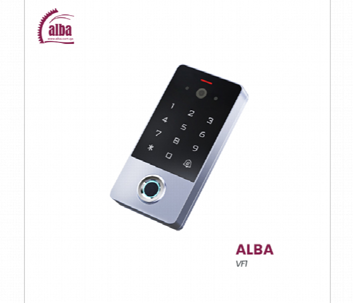 Alba Vf1 Ip68 Fingerprint Rfid Video Intercom - Zoom Image