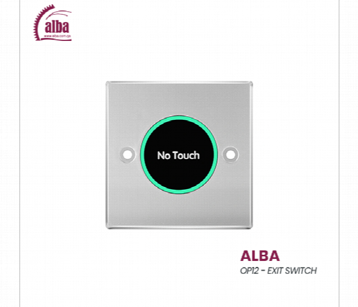 Alba Op12 Yli Touchless Exit Switch Access Control - Zoom Image 1