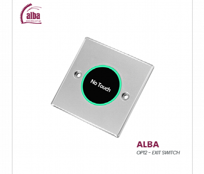 Alba Op12 Yli Touchless Exit Switch Access Control - Zoom Image 2