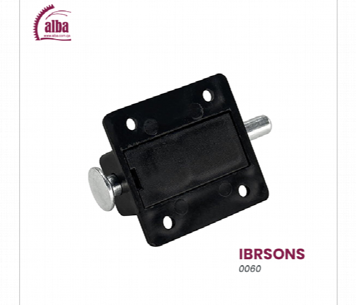 Ibrsons 0060 Plastic Tower Bolt Automatic Door Latch - Zoom Image 2
