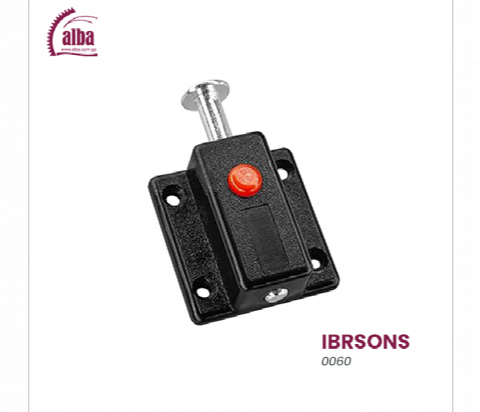 Ibrsons 0060 Plastic Tower Bolt Automatic Door Latch - Zoom Image 3