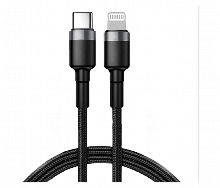 Qbest Qb507 Nylon Usb C To Lightning Data Cable - Zoom Image